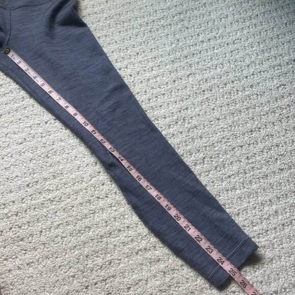Lululemon Align Pant 25" in Mini Heathered Herringbone Black White /Black Size 4 - Picture 10 of 11